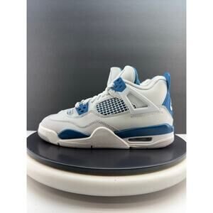 Air Jordan 4 Retro Military Blue GS 2024 Size 5Y Womens 6.5 Sneakers HF4281-141